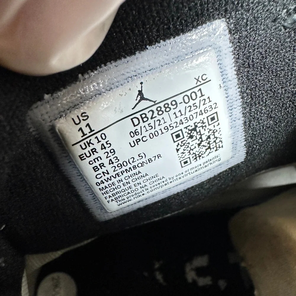 Nike Air Jordan 1 Element Gore-Tex Particle Grey Black DB2889-001 Mens Size 11